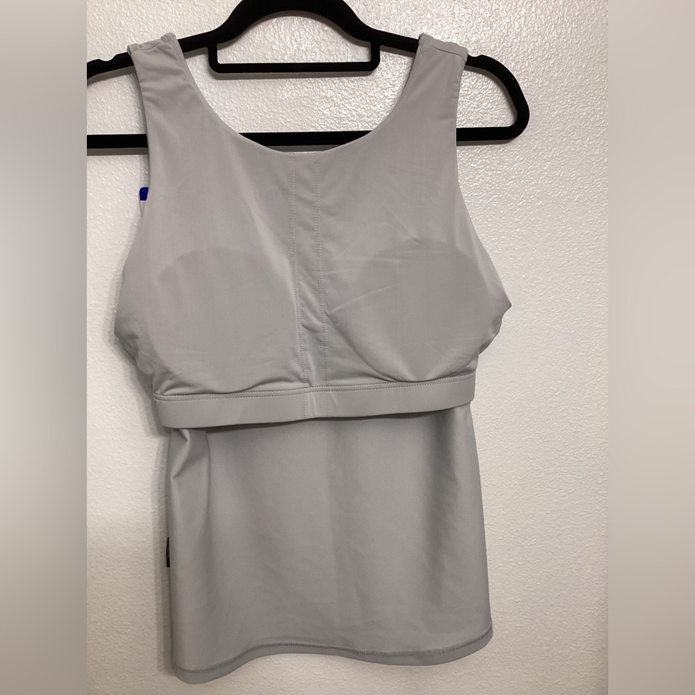 32 Degrees Soft Rib Tank Top Built-in Bra - Picture 8 of 9